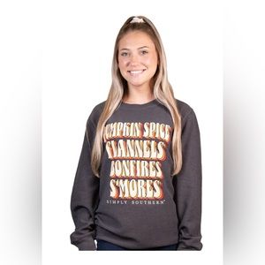 Women’s Simply Southern Small Fall Sweatshirt